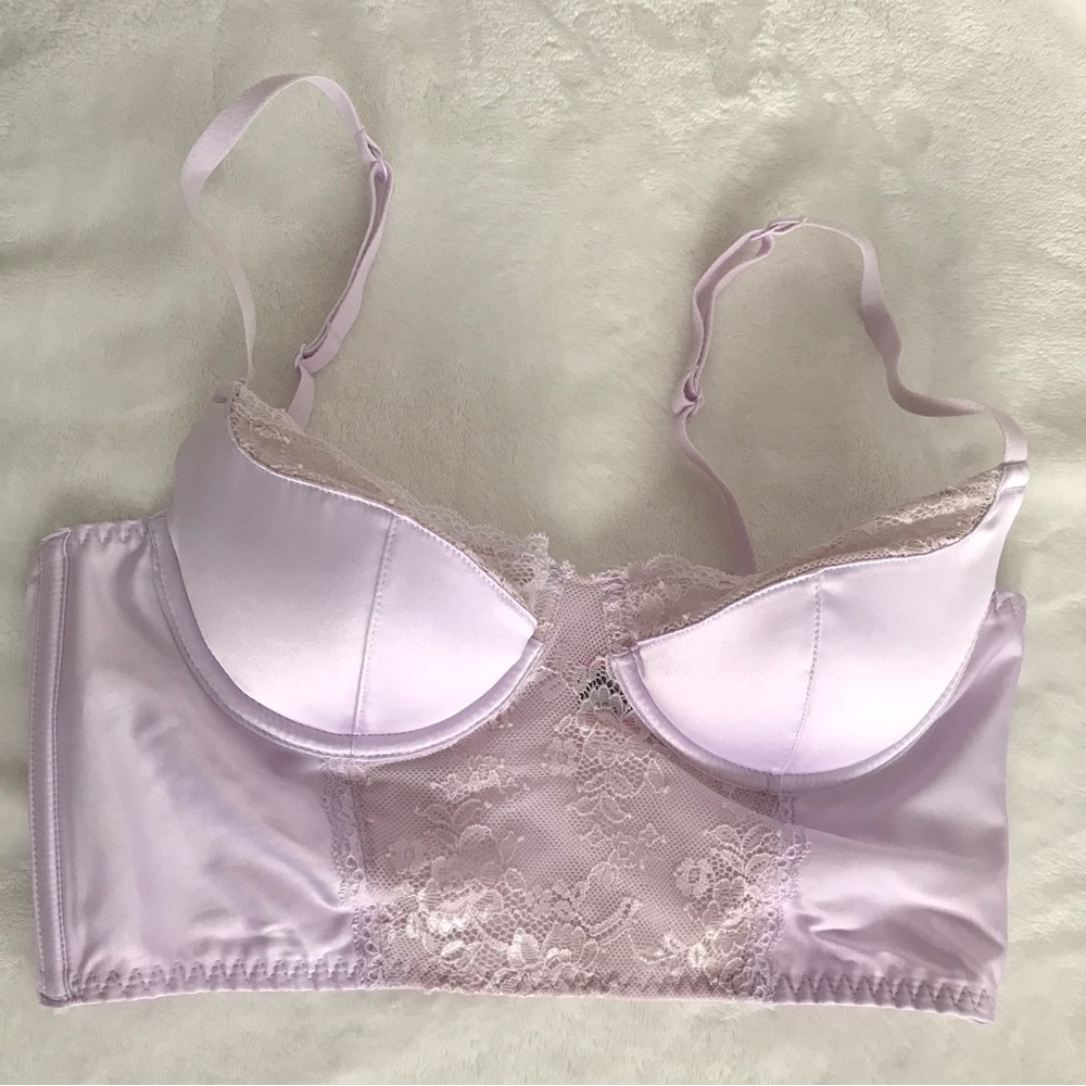 La SENZA Satin Lace Balconette Bra